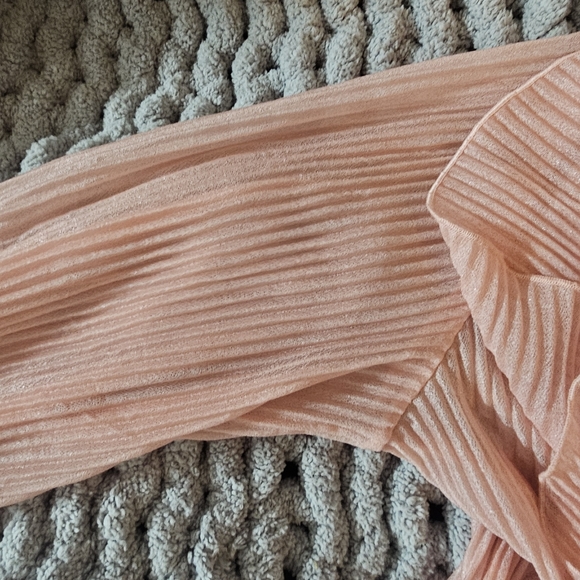 pink Ruffle rap top - Picture 9 of 10